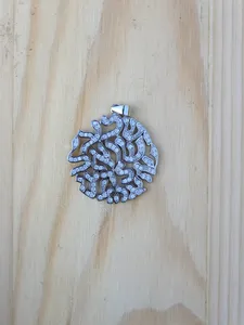 Shema oh Israel glimmering pendant