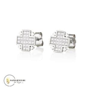 Jerusalem Cross - Earrings