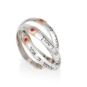 Silver Combined Gold - Rings